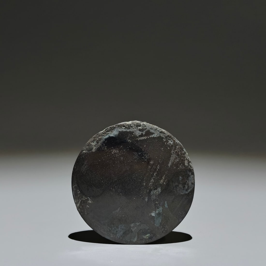 An Archaic Bronze Deer Pattern Round Mirror - 7