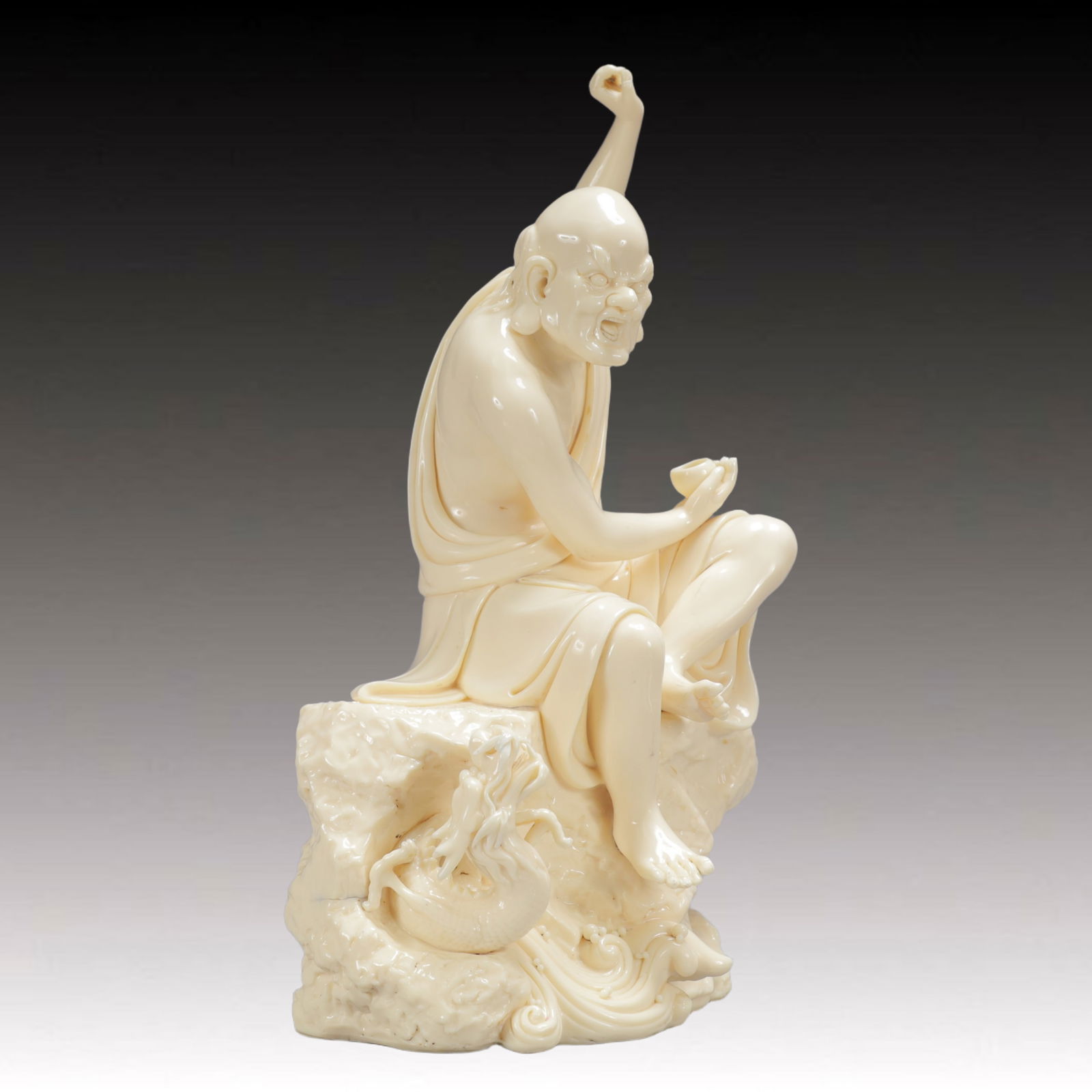 A Exquisite Ding yao Buddha statue - 7