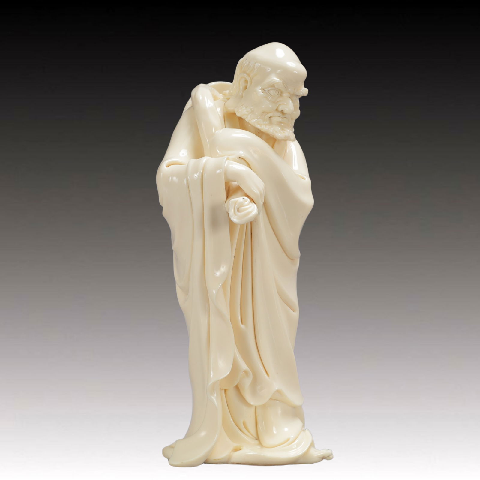 A Exquisite Ding yao Buddha statue - 4