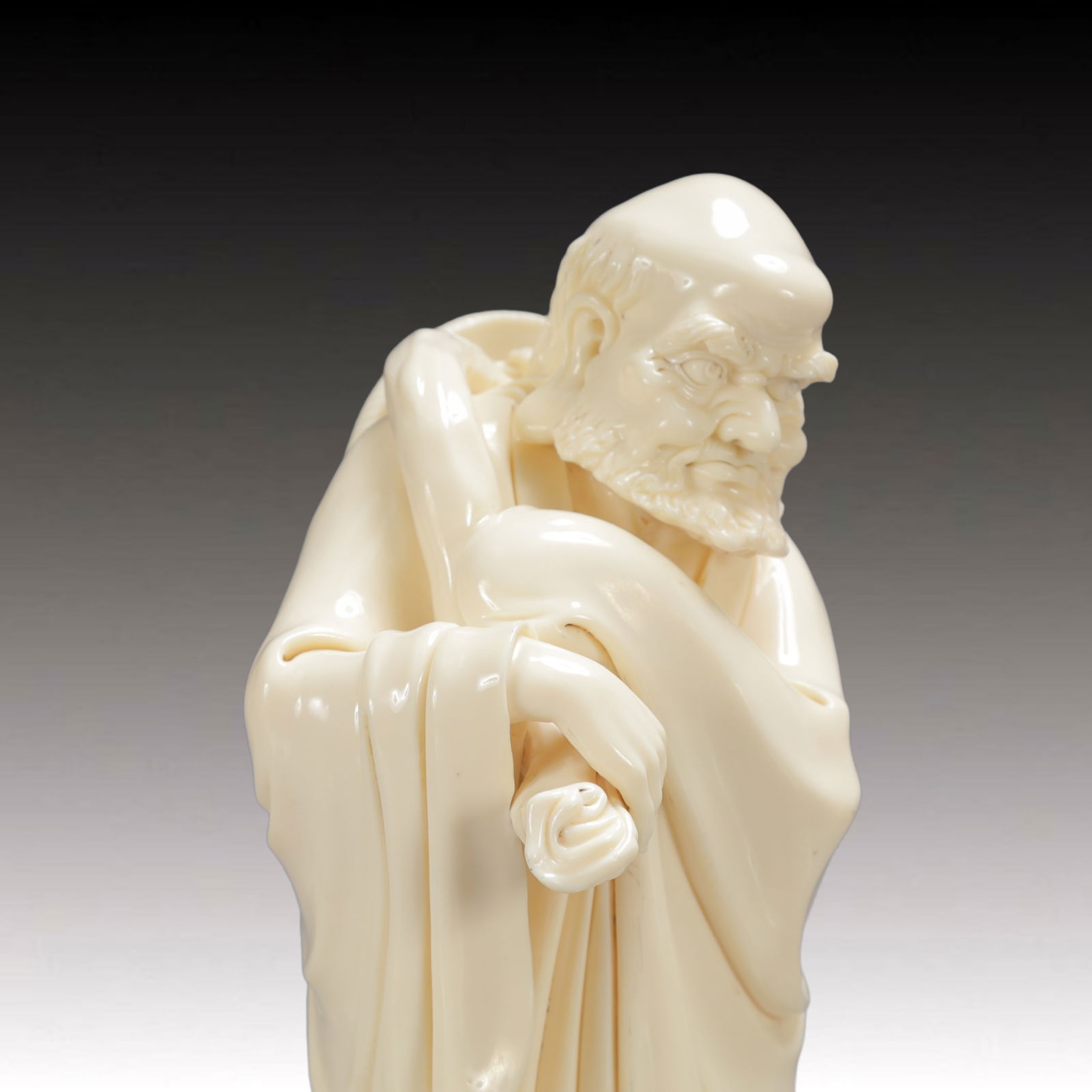 A Exquisite Ding yao Buddha statue - 5