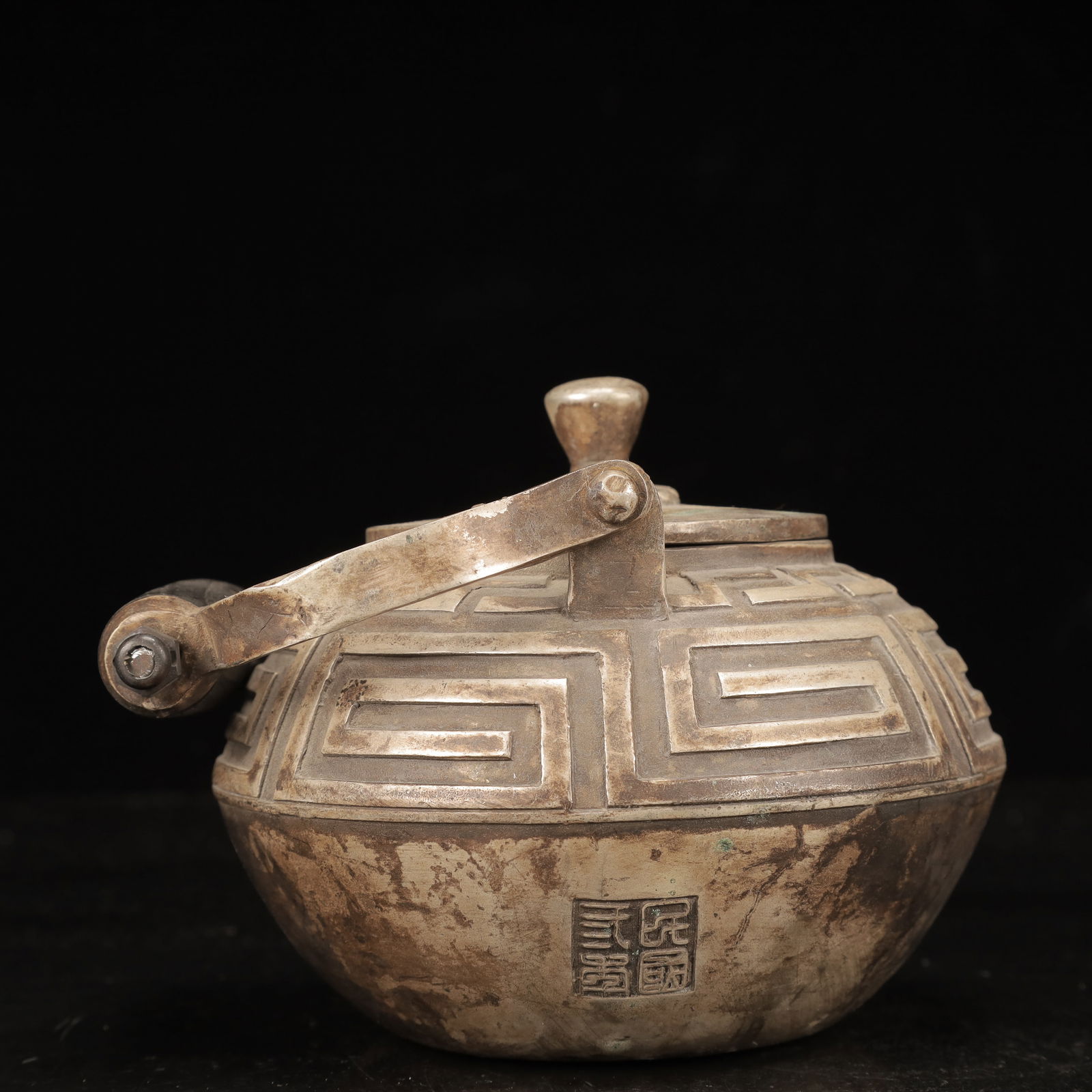 An Exquisite Silver Ewer - 8