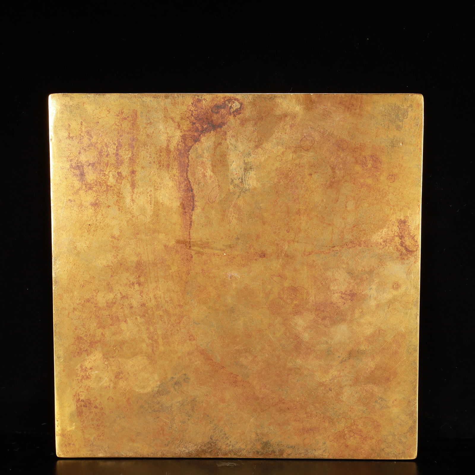 An Exquisite Gilt Bronze Dragon Pattern Mirror - 4