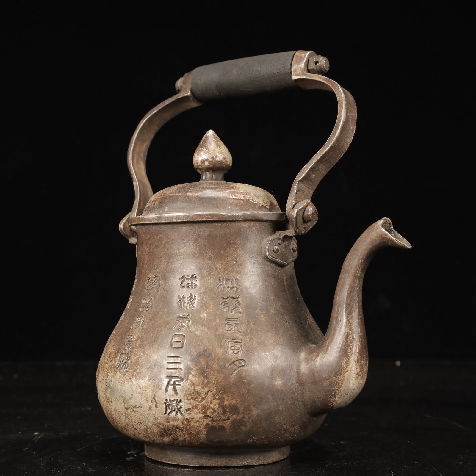 An Exquisite Silver Figure Pattern Ewer - 4