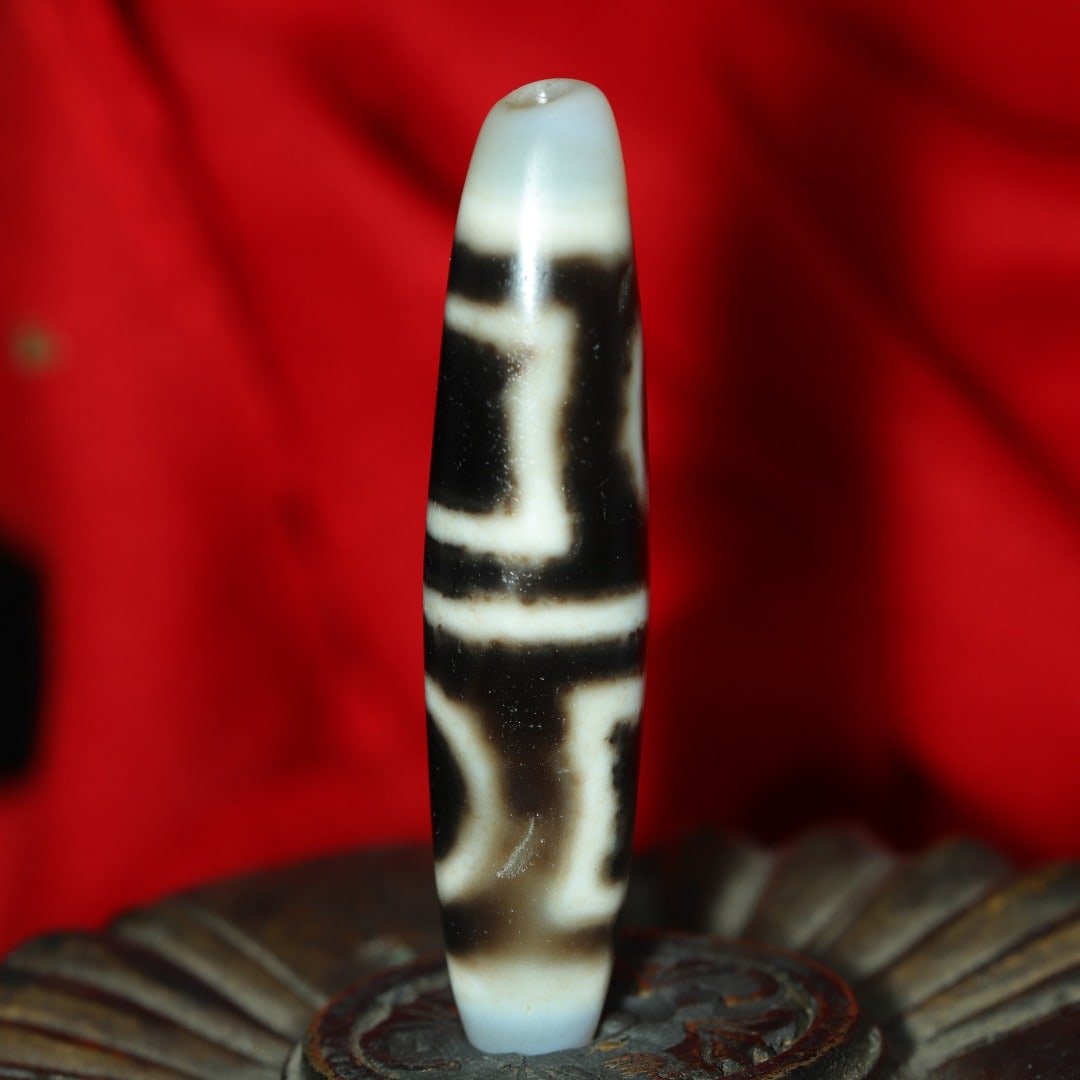 An Exquisite Dzi Bead Pendant - 3