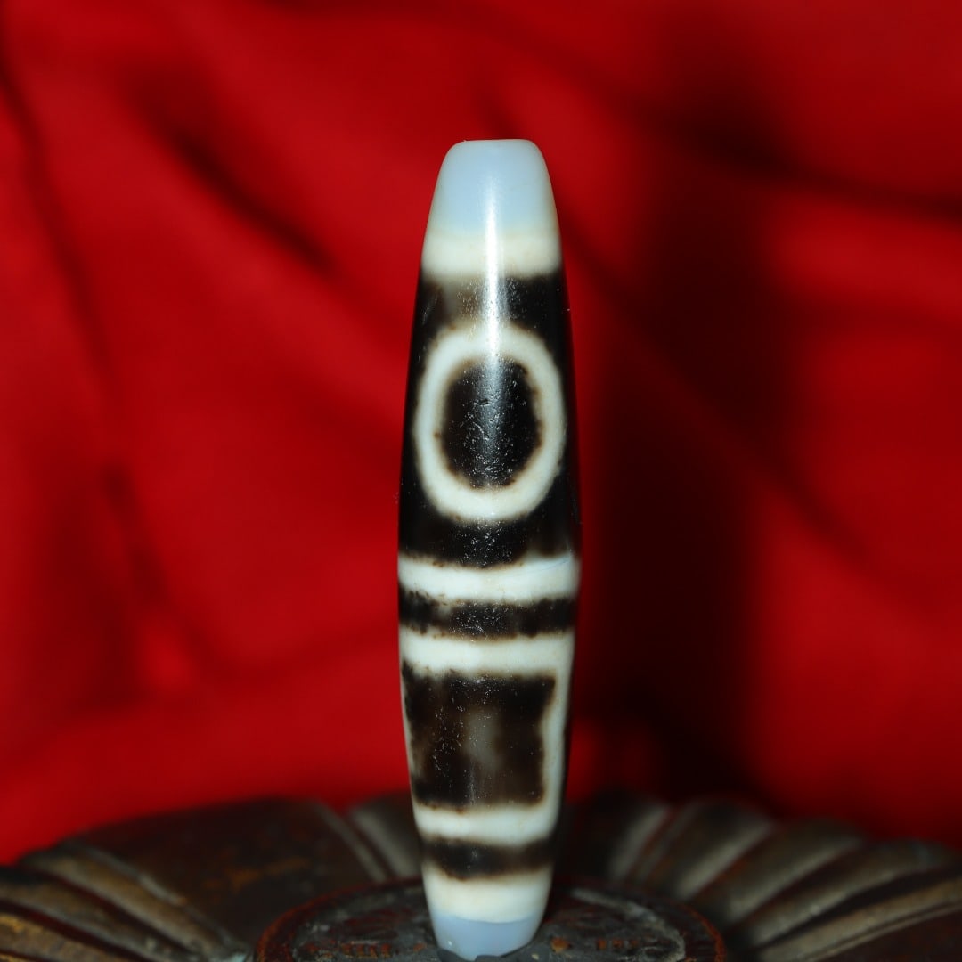 An Exquisite Dzi Bead Pendant - 4