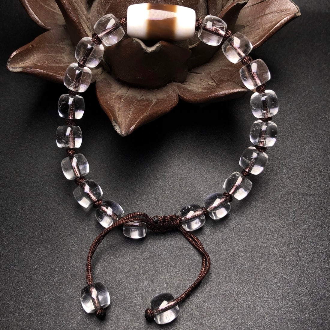 An Exquisite Crystal Agate Bracelets - 6