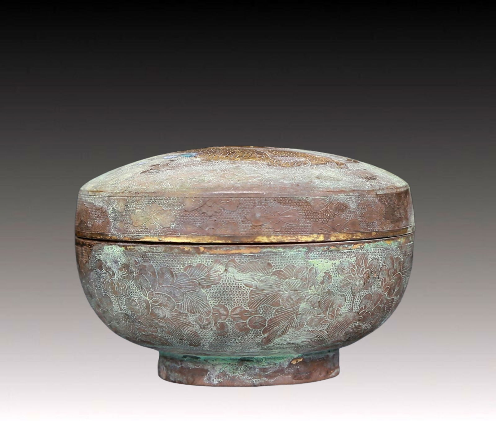 An Exquisite Silver Dragon Pattern Box - 3