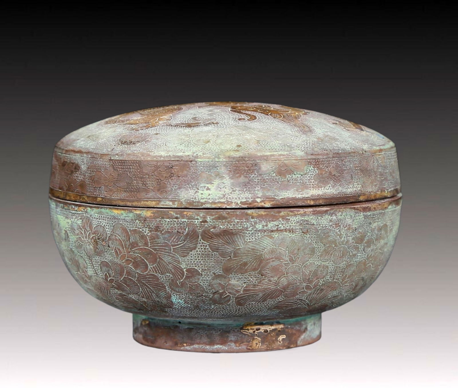 An Exquisite Silver Dragon Pattern Box - 4