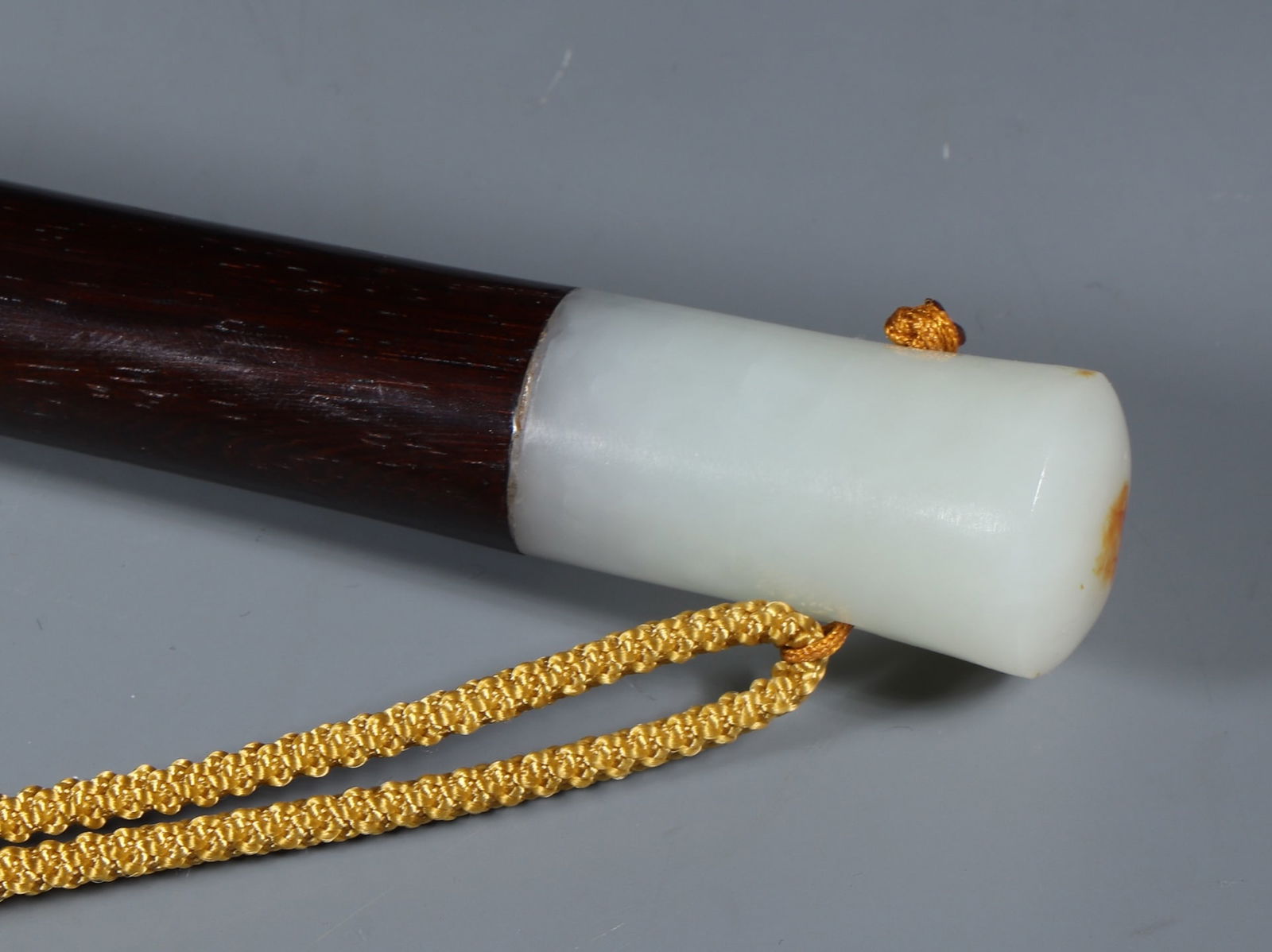 An Exquisite White Jade Phoenix Pattern Ruyi - 3