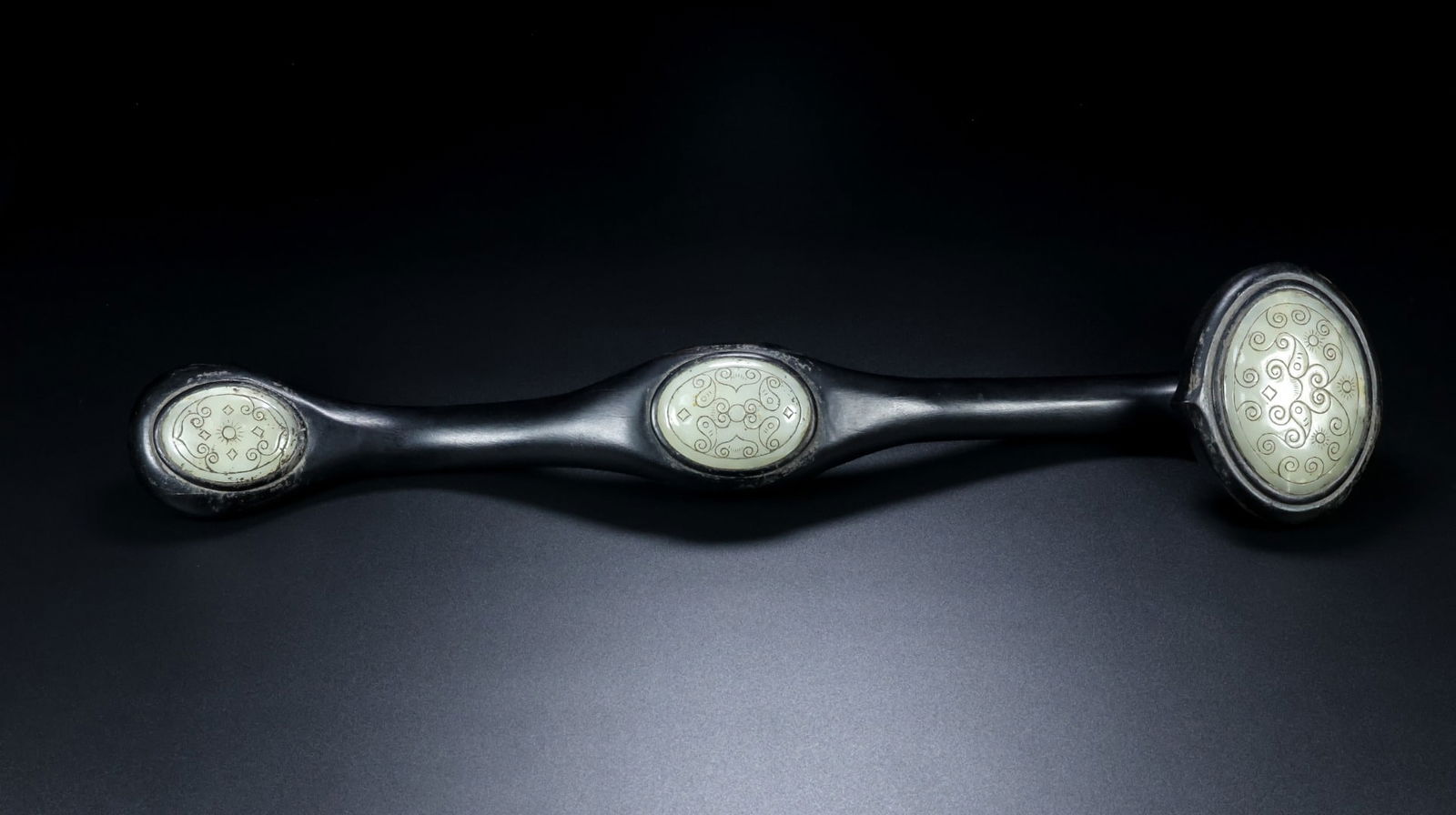 An Exquisite White Jade Ruyi (1 of 9)