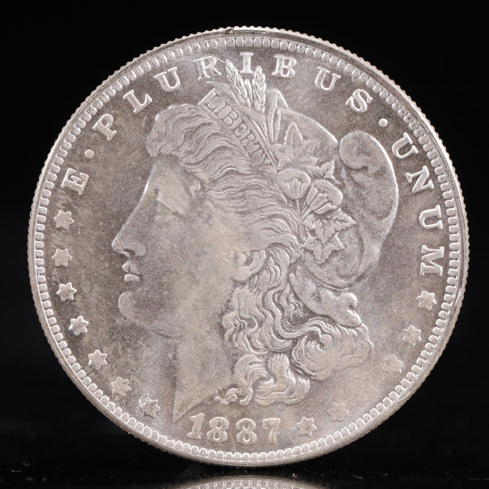 USA Morgan Dollar 1887 Coin (1 of 2)