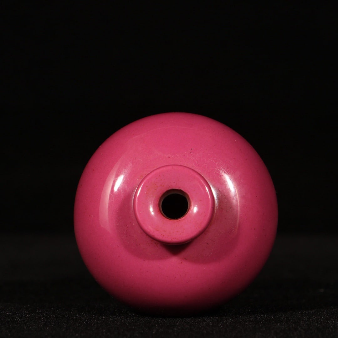 An Exquisite Ruby Red-Glazed Snuff Bottle - 8