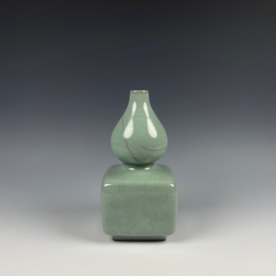 An Exquisite Guan yao Gourd-Shaped Vase (1 of 9)