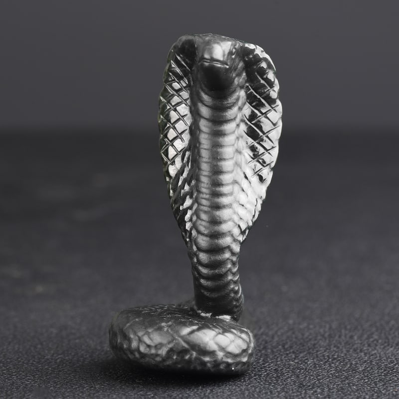 An Exquisite Cyan jade Snake Ornament (1 of 5)