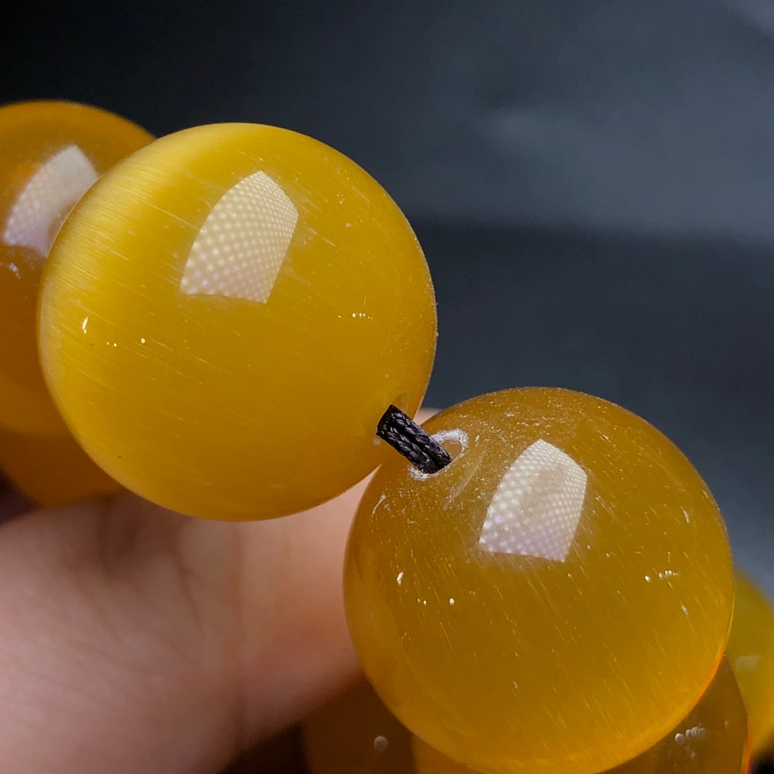 A Precious Glass Cat's Eye Bracelets - 8