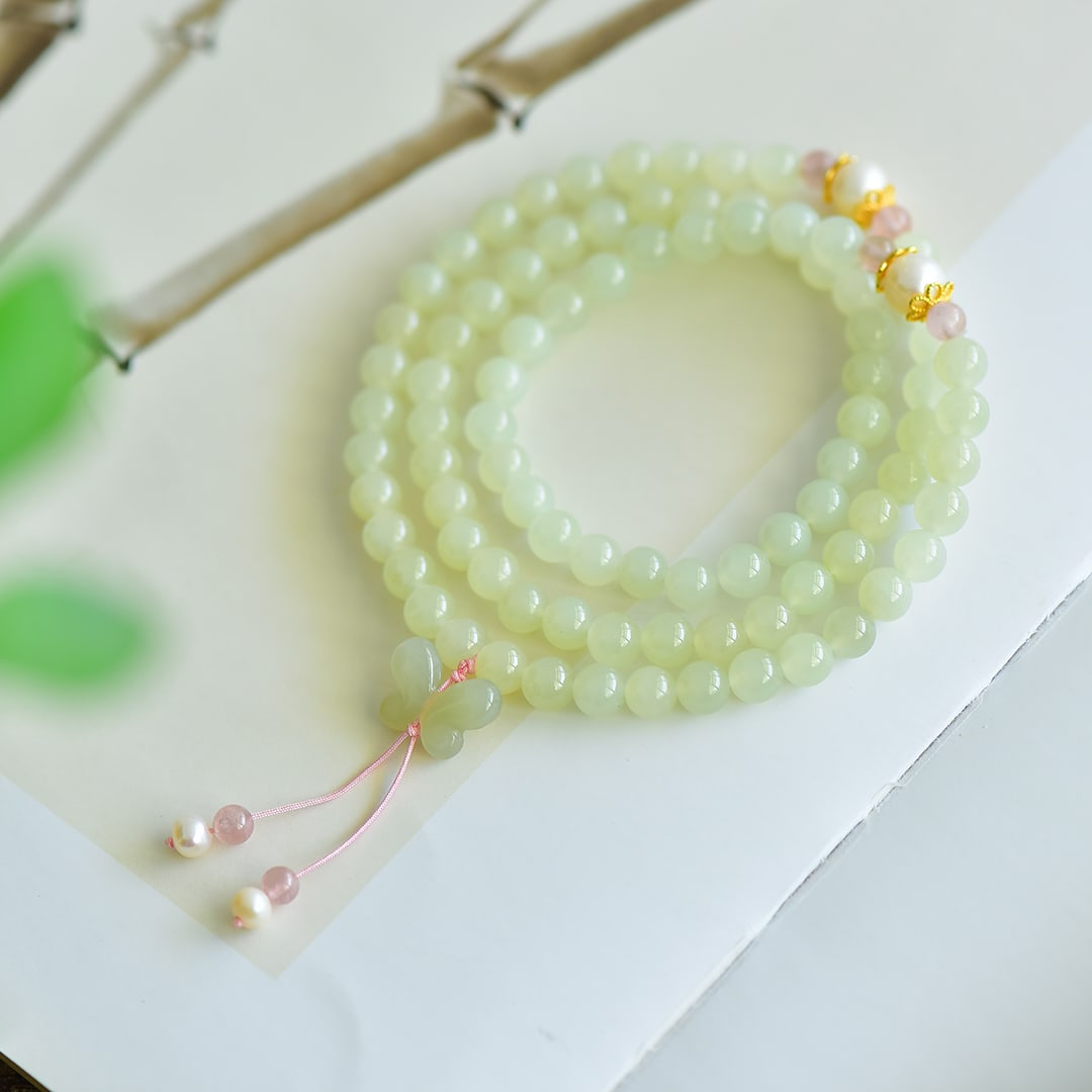 An Exquisite White Jade Bracelets - 3