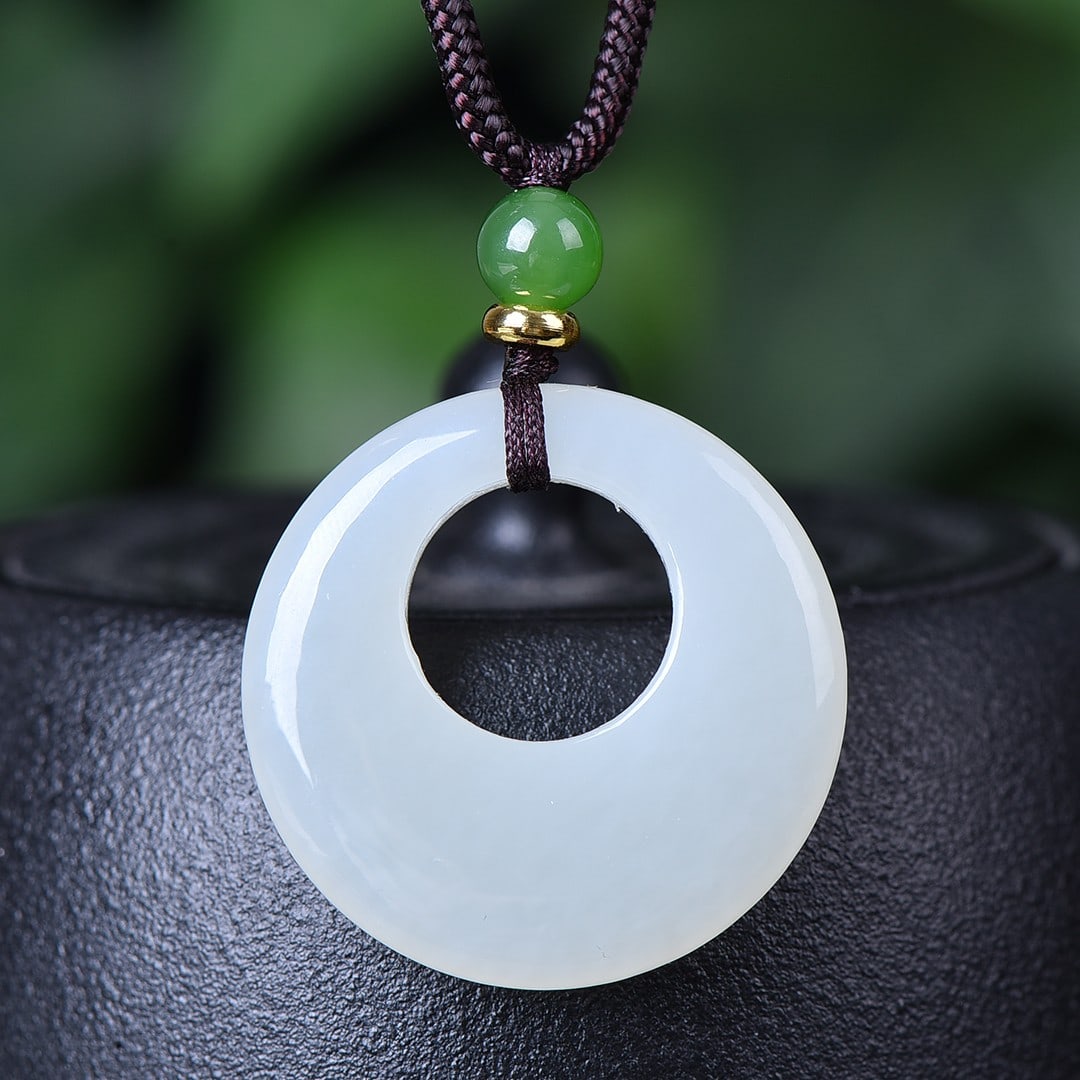 An Exquisite White Jade Pendant (1 of 4)