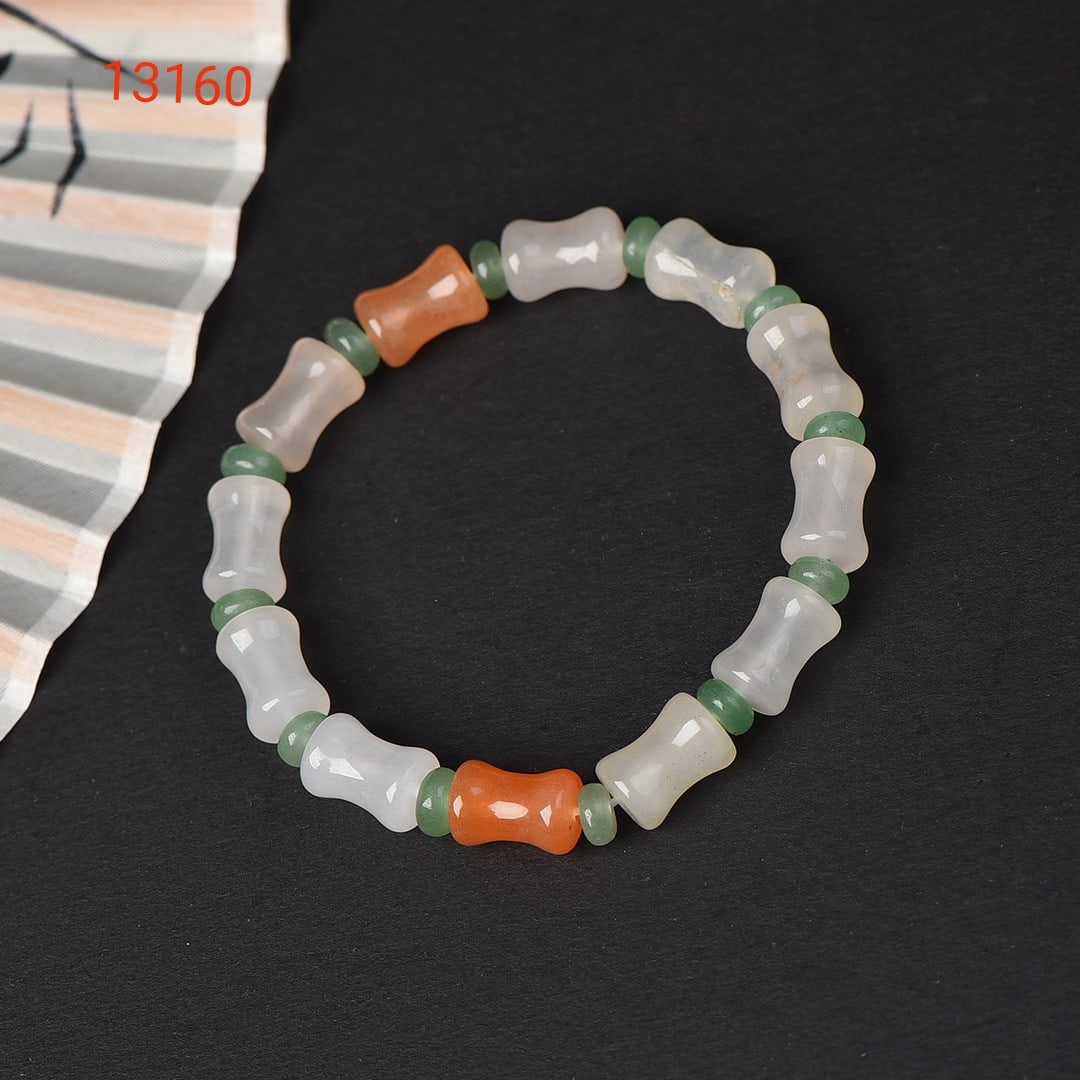 An Exquisite White Jade Bracelets - 2