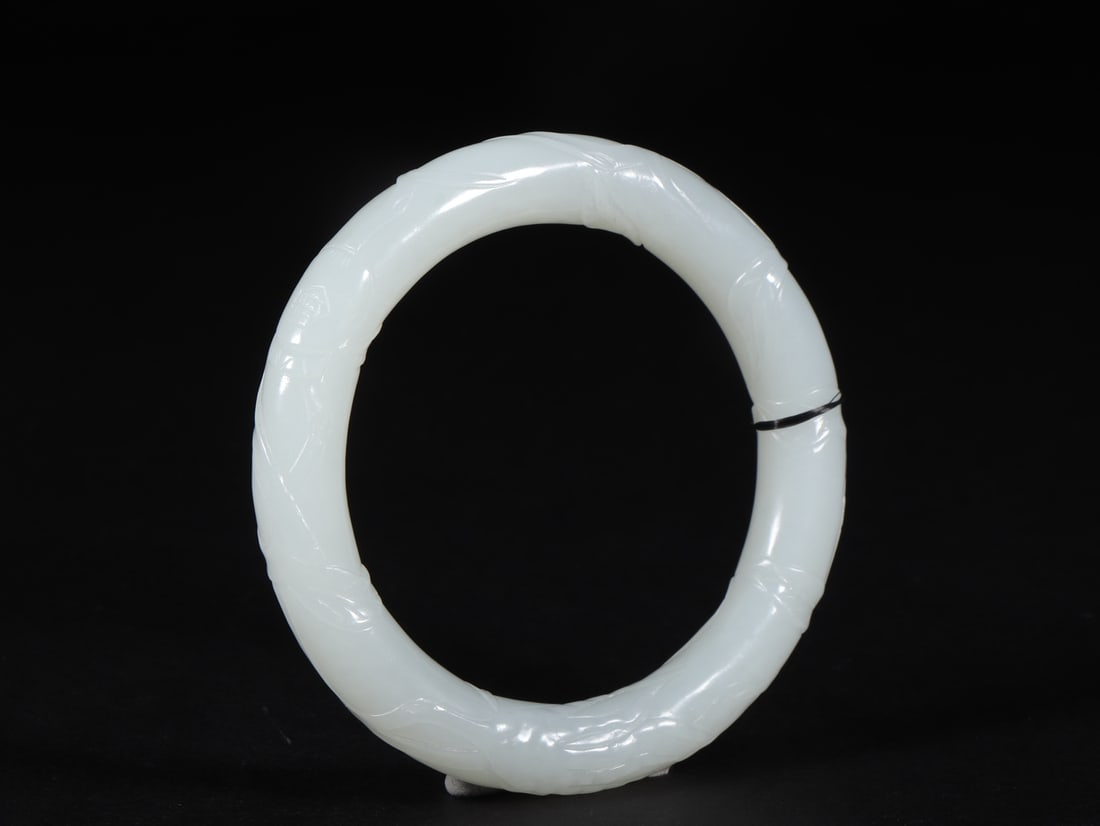 An Exquisite White Jade Bracelets - 3
