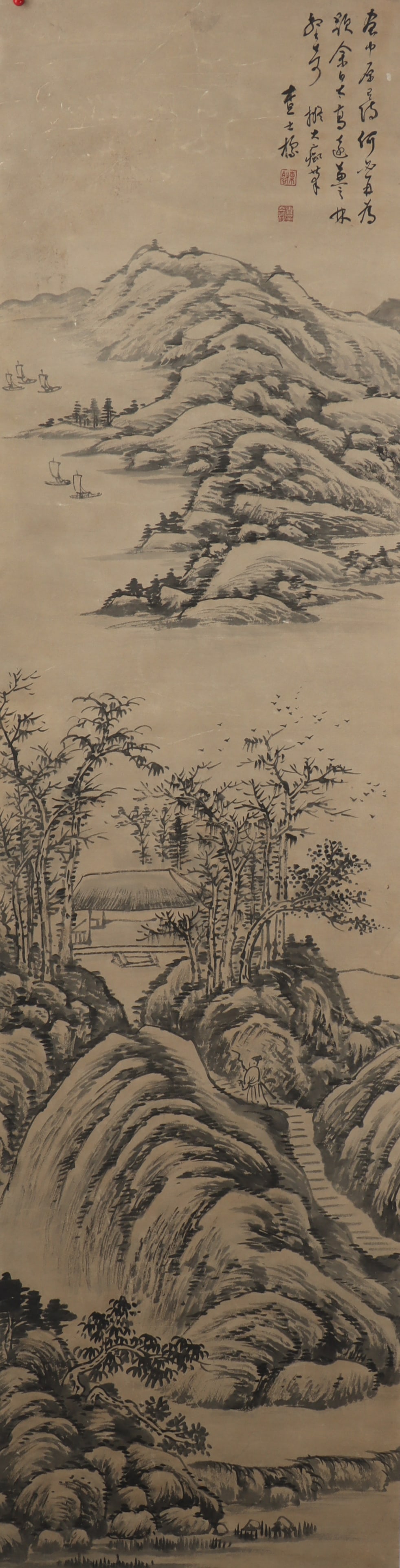 An Fabulous Chinese Ink Landscape By Paper (1 of 4)