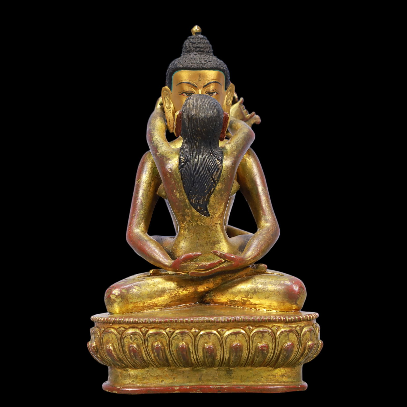 A Exquisite Gilt Bronze Statue of Sakyamuni: A Exquisite Gilt Bronze Statue of Sakyamuni Ming Dynasty, China Size:4.7inx3.1inx7.9in Weight:1800g铜鎏金如来 中国明代 Size:12cmx8cmx20cm