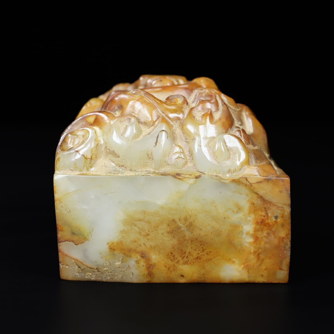 An Exquisite White Jade Dragon Pattern Seal - 2