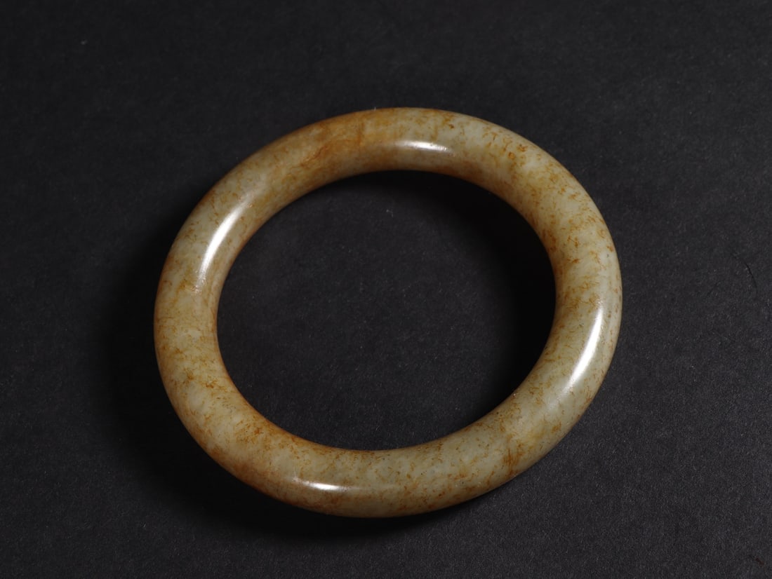 An Exquisite White Jade Bracelets - 9