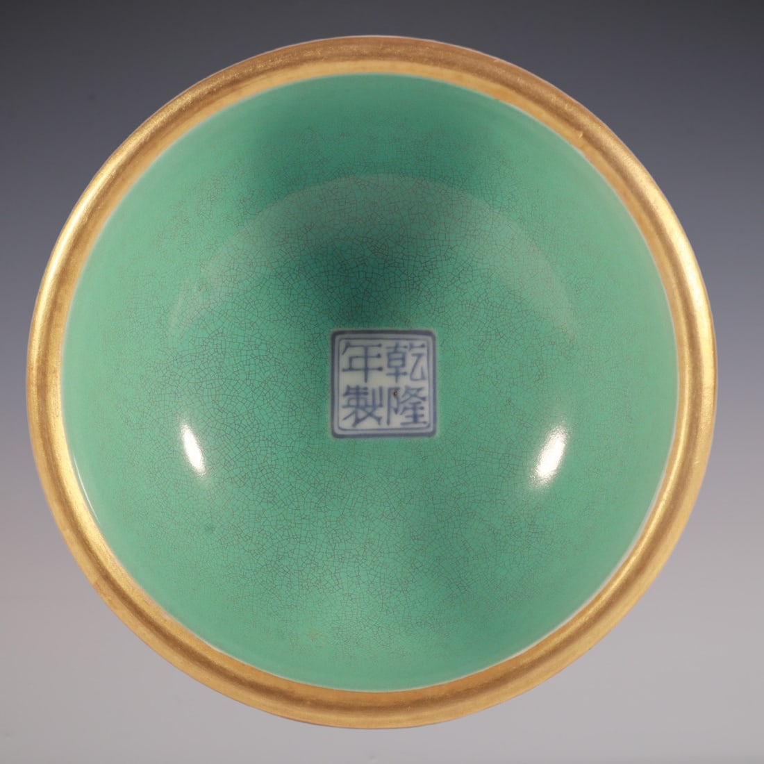 An Exquisite Enamel Lotus Pattern Dragon Pattern Seawater Pattern Hatstand - 8