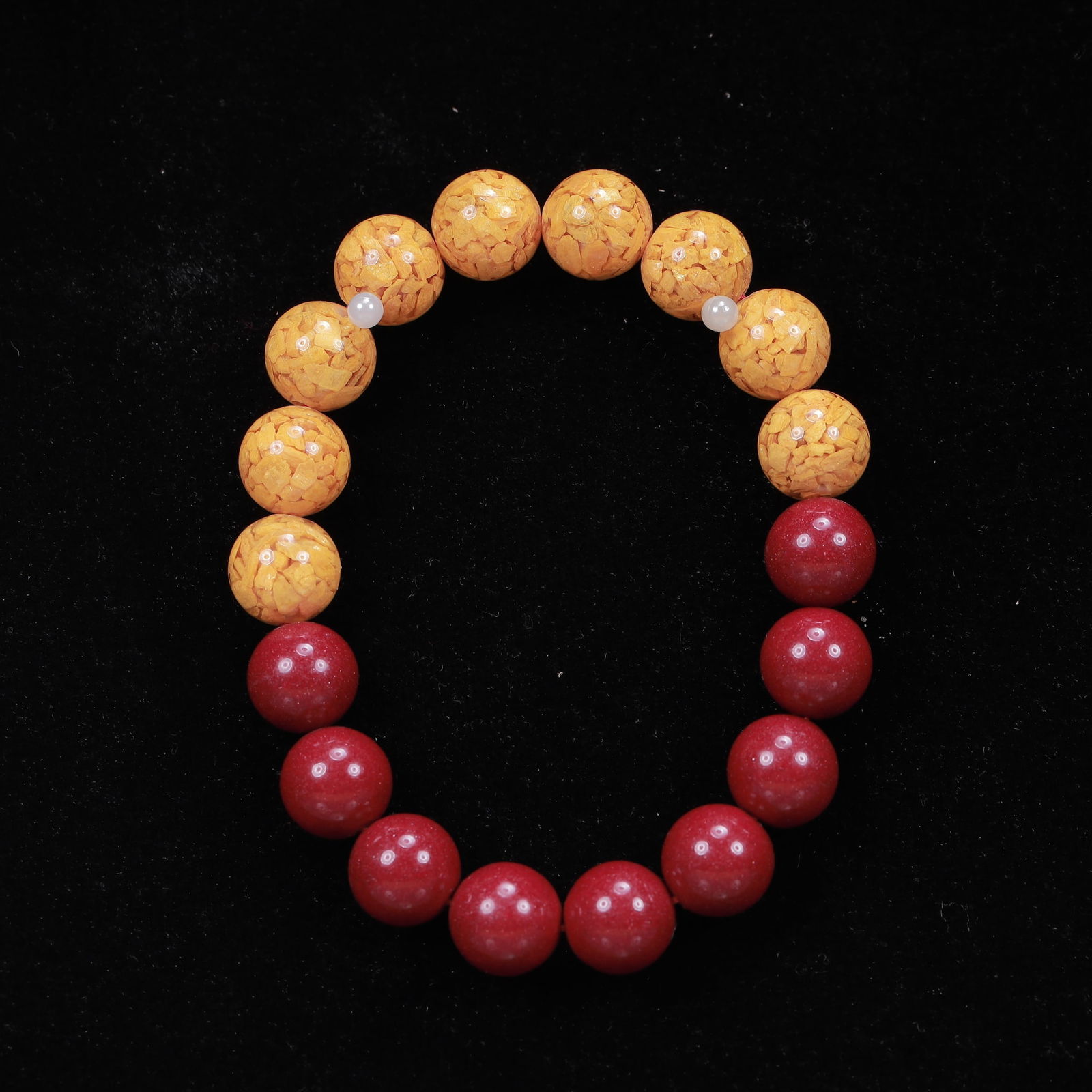 An Exquisite Cinnabar Bracelets - 4