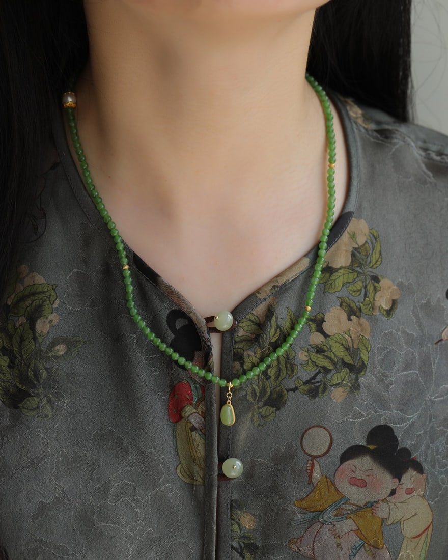 An Exquisite Jasper Bracelets - 9