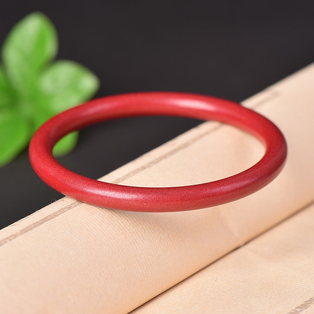 An Exquisite Cinnabar Bracelets - 2