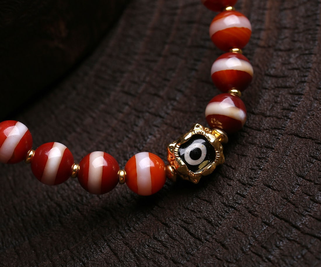 An Exquisite Agate Bracelets - 5
