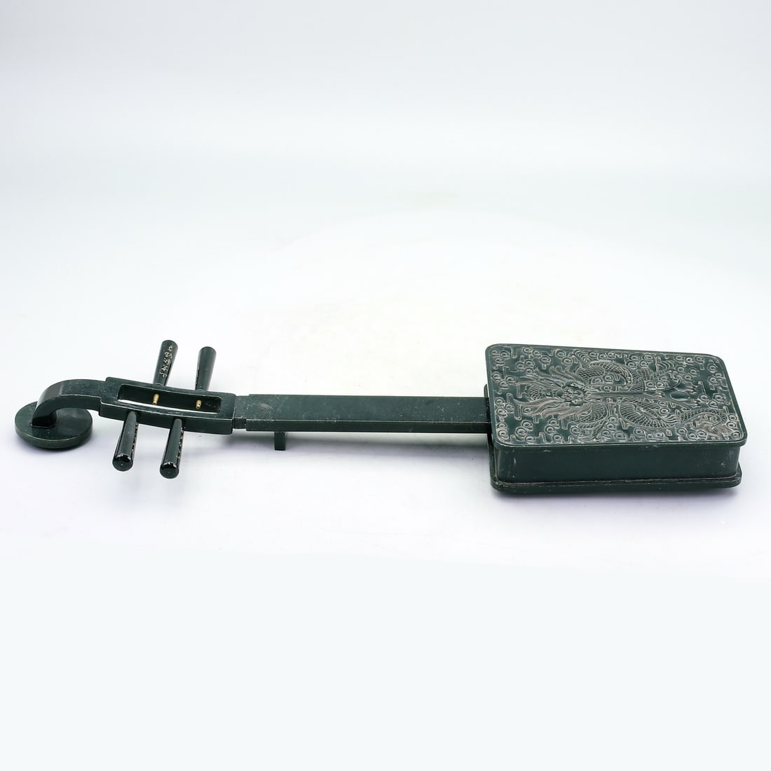 A Exquisite Hetian Jasper Zither - 4