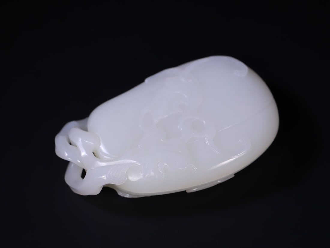 A Exquisite Hotan Jade Box - 7