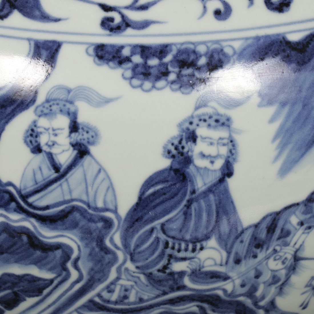 A Exquisite Blue and White Figure Pattern Jar - 5