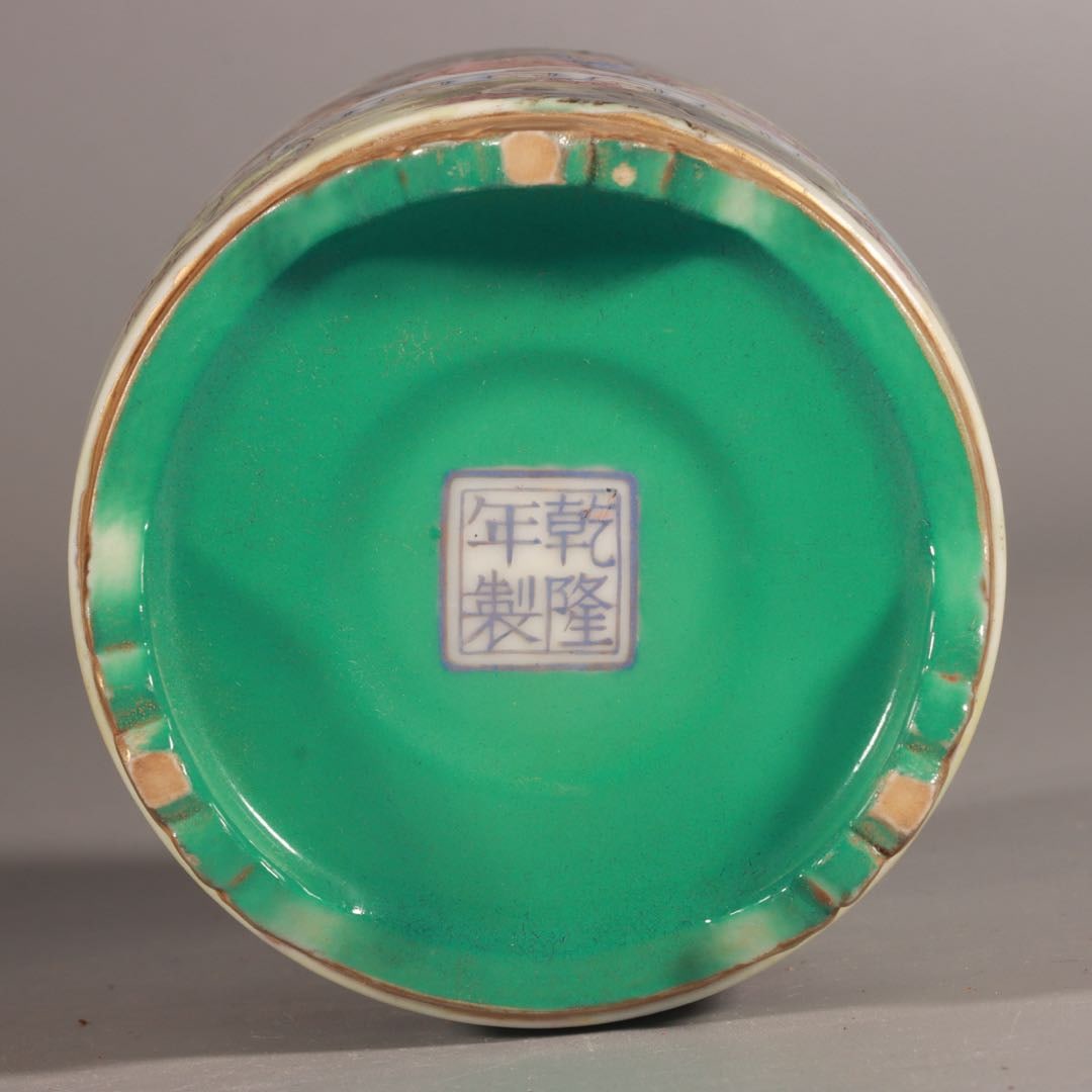 A Exquisite Enamel Figures Pattern Tripod Censer - 9