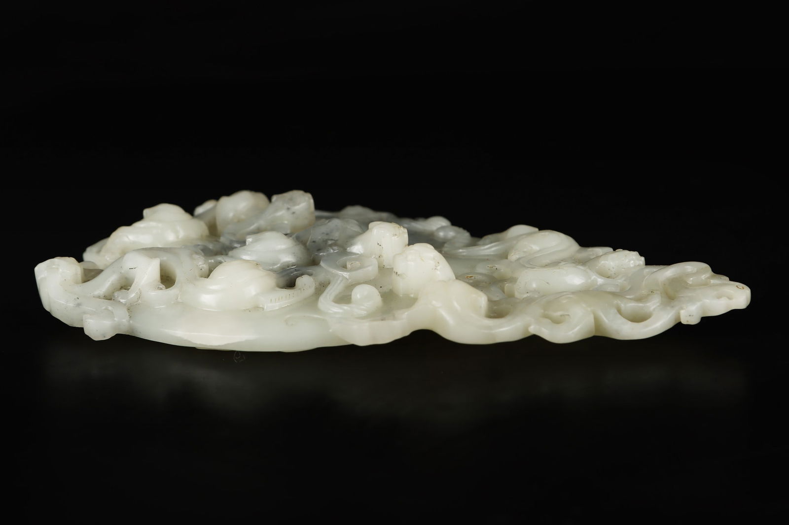 Hetian Jade Dragon Pattern Jade Bi - 8