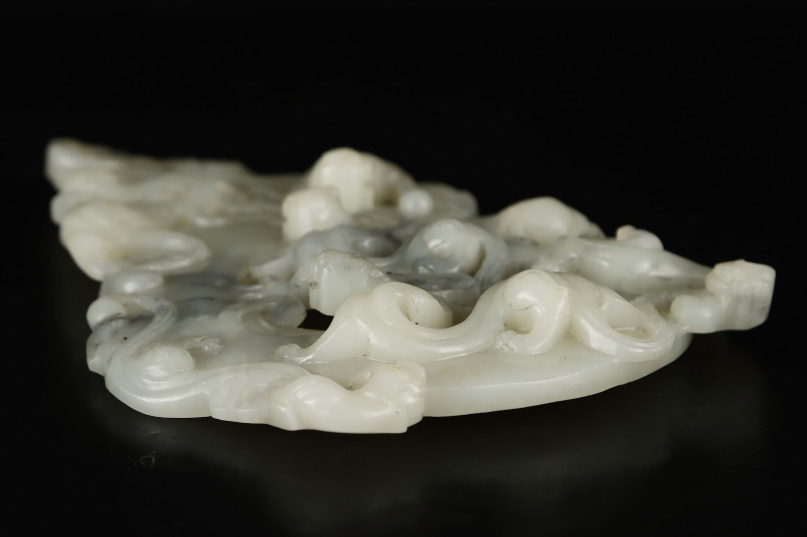 Hetian Jade Dragon Pattern Jade Bi - 9