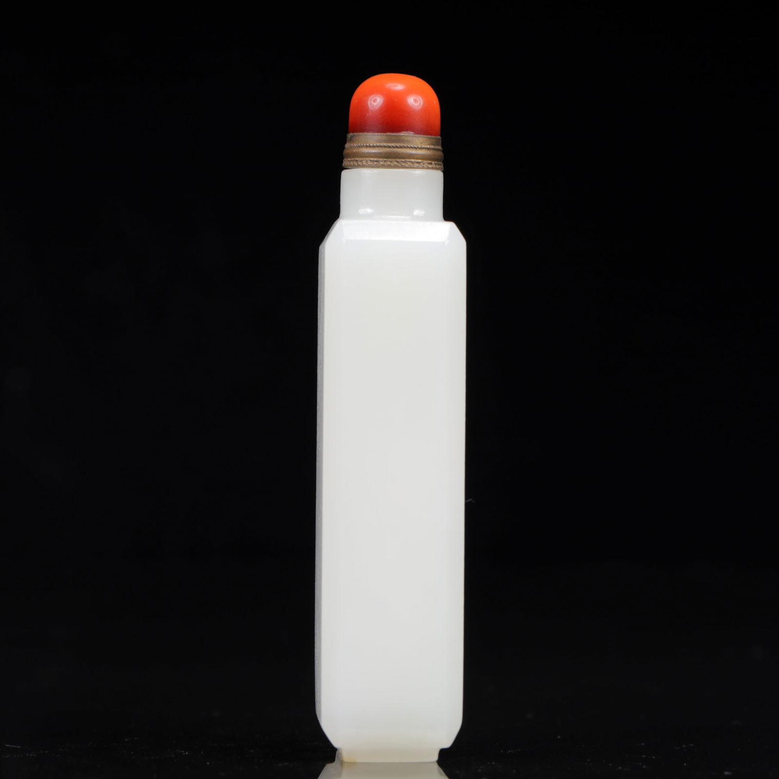 An Exquisite White Jade Snuff Bottle - 6