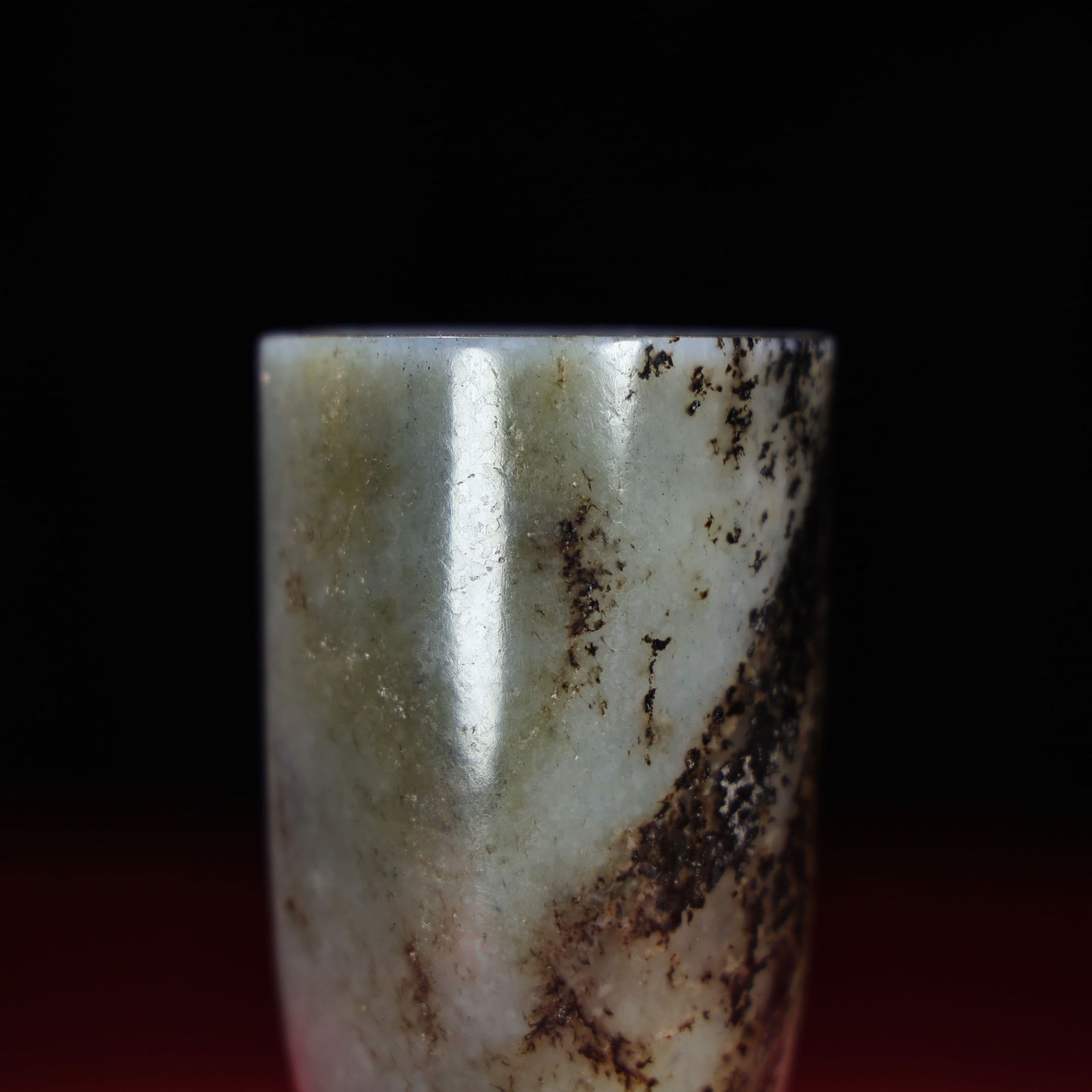 An Exquisite White Jade Cup - 3