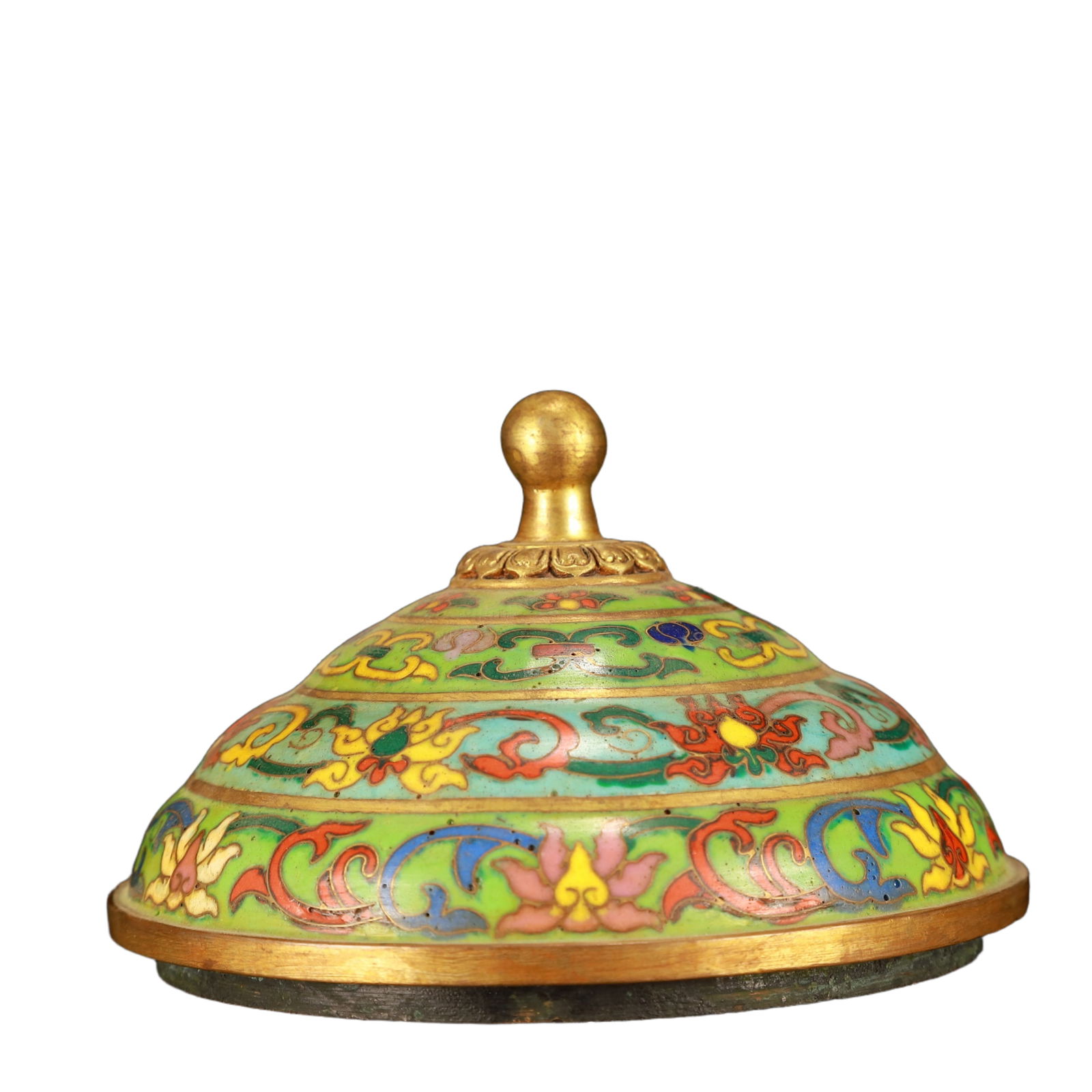 An Exquisite Cloisonne Flower Pattern Teapot - 6