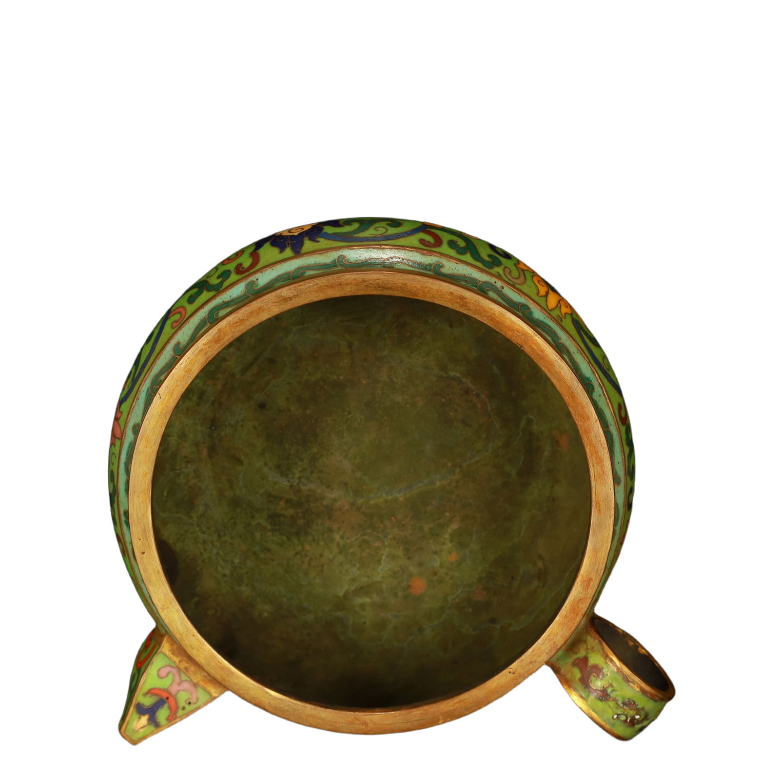 An Exquisite Cloisonne Flower Pattern Teapot - 7