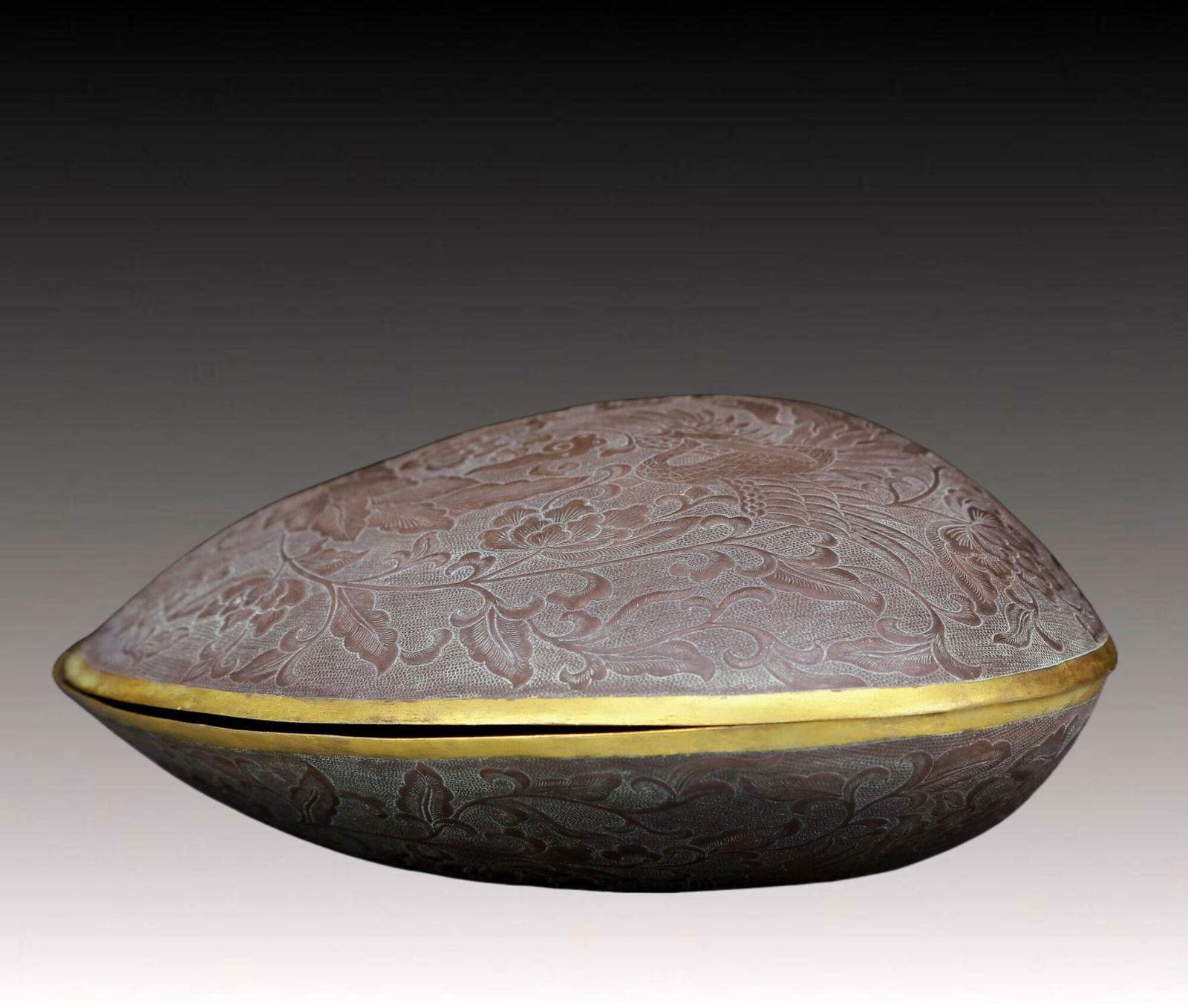 An Exquisite Silver Phoenix Pattern Box - 3