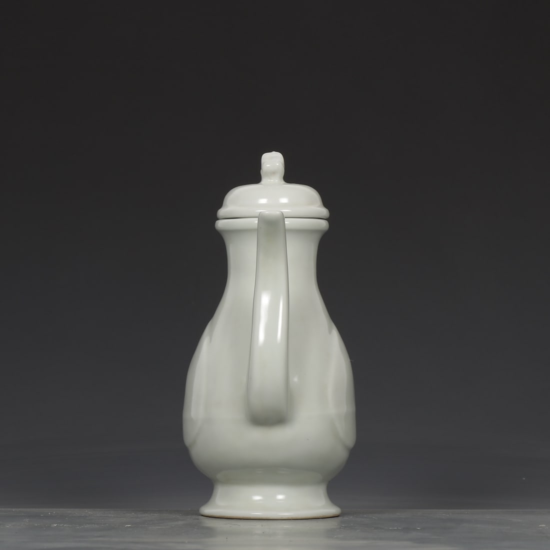An Exquisite White Glazed Ewer - 5