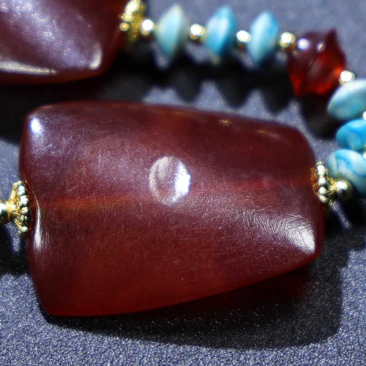 An Exquisite Agate Necklace - 5