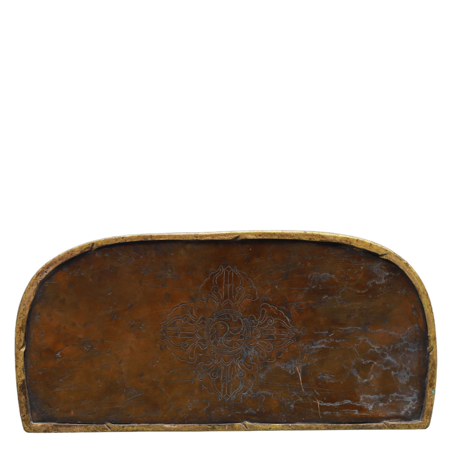 A Solemn Gilt Bronze and Silver Statue of Vajra - 9