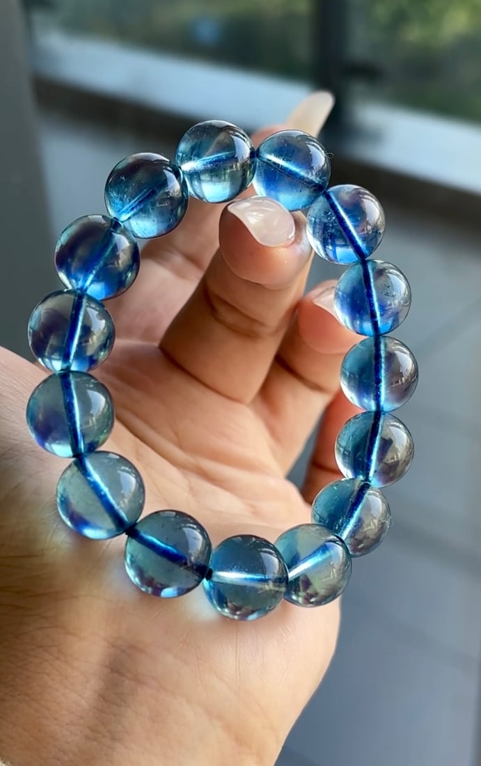 An Exquisite Aquamarine Bracelets - 4