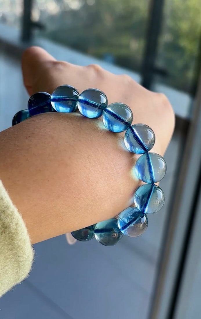 An Exquisite Aquamarine Bracelets - 5