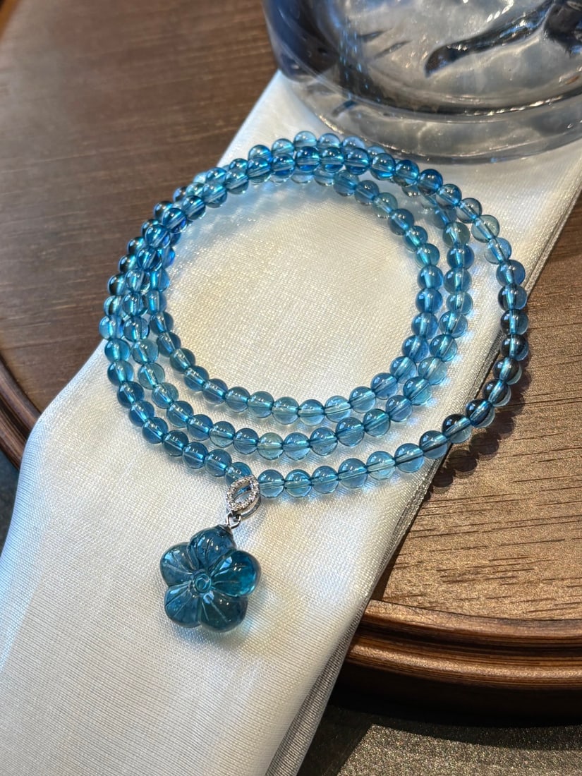 An Exquisite Aquamarine Bracelets - 3