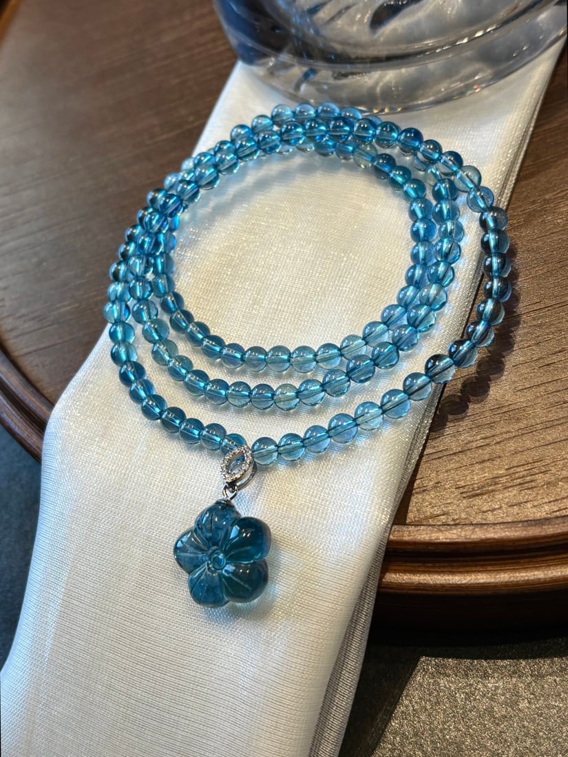 An Exquisite Aquamarine Bracelets - 4